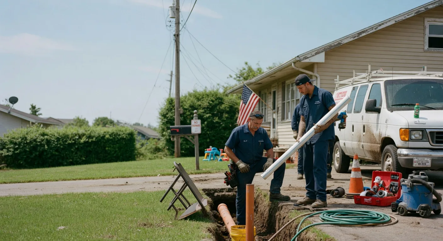Sewer Line Inspection in Weatherford, TX
